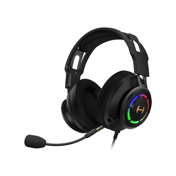 Edifier G35 – USB Wired Gaming Headset with 7.1 Virtual Surround, RGB Lighting, Noise Cancelling Mic, Memory Foam, 50mm Drivers (Black)