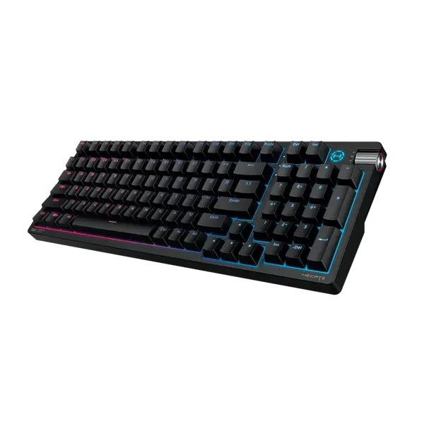 Edifier G4K Keyboard – Tri-Mode Wireless Mechanical Gaming Keyboard with RGB Backlighting, Hot-Swappable Switches, PBT Keycaps, Anti-Ghosting, USB-C, TKL Design