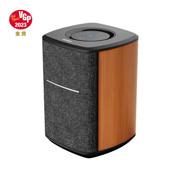 Edifier MS50A – Bluetooth Speaker with Retro Wooden Design, Wireless/AUX Input, FM Radio, USB Playback, Desktop/Bookshelf