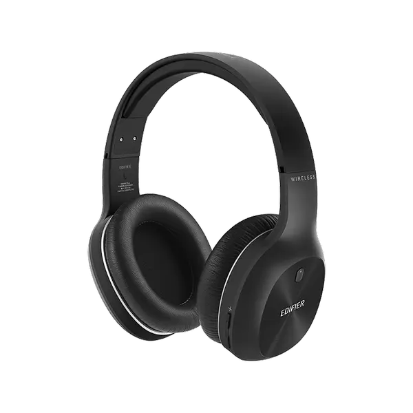 Edifier W800BT Plus – Wireless Over-Ear Headphones with Hybrid ANC, Hi-Res Audio, 45H Playtime, Fast Charging, Foldable, Bluetooth 5.4 (Black)
