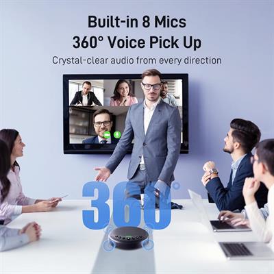 eMeet OfficeCore Luna Plus USB Bluetooth Speakerphone