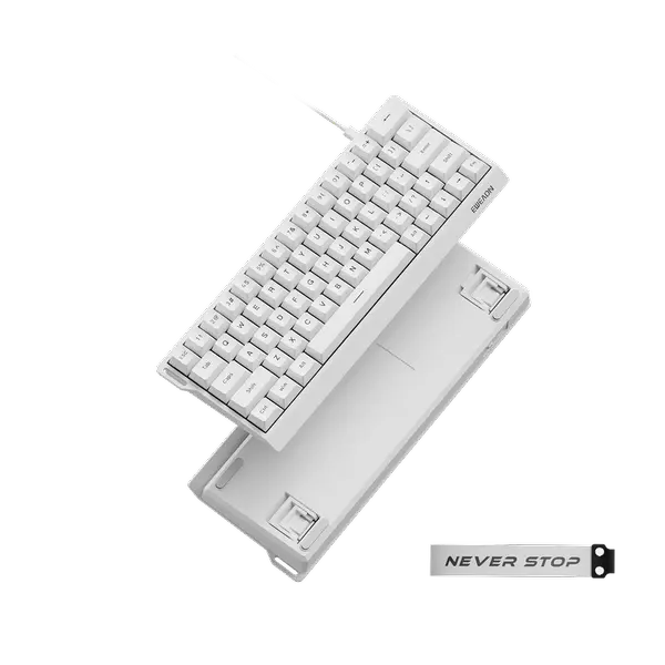 Eweadn DK63 Wired Mechanical Gaming Keyboard - White