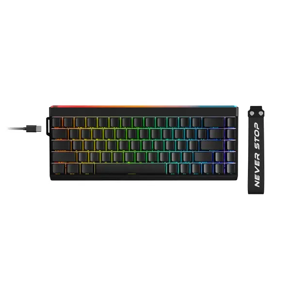 Eweadn DK68 RGB Wired Mechanical Gaming Keyboard - Black