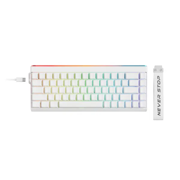 Eweadn DK68 RGB Wired Mechanical Gaming Keyboard - White