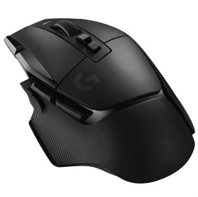 Logitech G502 X Lightspeed Wireless Gaming Mouse - Optical Switches, 13 Buttons, <140 hrs Battery, USB-C, Infinite Scroll Toggle, Wireless Charging Capable, for PC/MacOS (Black)