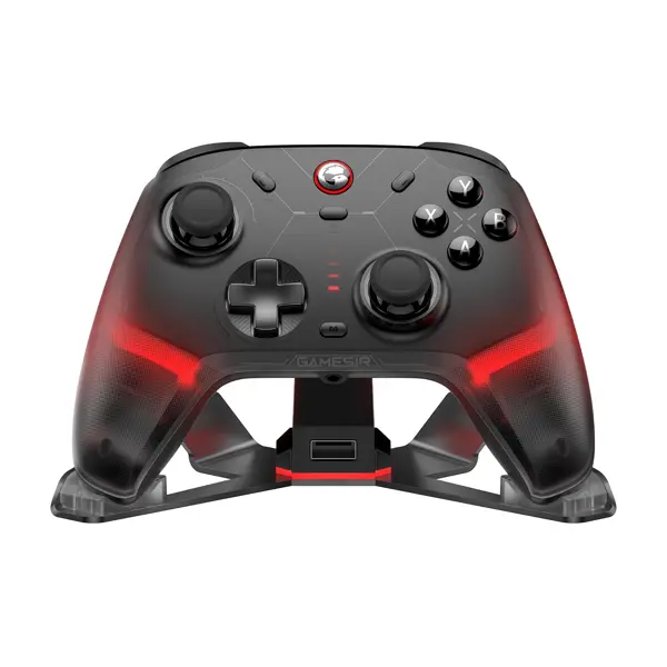 GameSir Cyclone 2 Wireless Controller - 1000Hz Polling Rate, TMR Joysticks, Hall/Micro 2-in-1 Triggers for PC/Switch/Switch 2/Android/iOS, PC Gaming Controller with Charging Dock (Black)