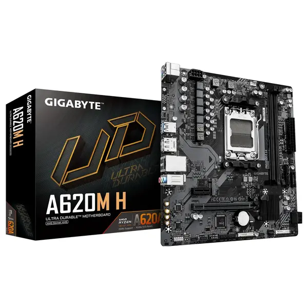 Gigabyte A620M H DDR5 AMD AM5 microATX Motherboard
