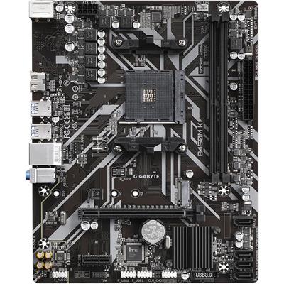 Gigabyte B450M K AMD AM4 microATX Motherboard, GbE LAN, Bandwidth Management, ​PCIe Gen3 x4 M.2, Anti-Sulfur Resistor Design​