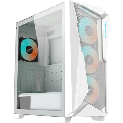 Gigabyte C301 Glass ARGB Mid-Tower ATX Case - White V2