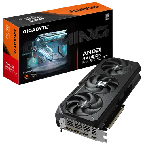 Gigabyte Radeon RX 9070 XT Gaming 16G Graphics Card, PCIe 5.0, 16GB GDDR6 Video Card