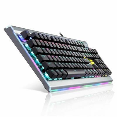 HP GK520 Wired Mechanical Gaming Keyboard, RGB Backlit USB Keyboard (Blue Switches)