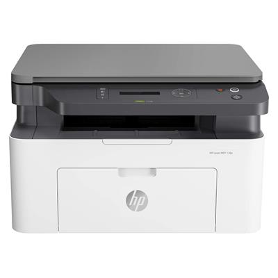 HP Laser MFP 136a Printer - Print, Copy, Scan, 40-Sheet ADF, Ethernet, Hi-Speed USB 2.0, Up to 21 ppm, 150-sheet Input Tray, 100-sheet Output Tray, 10,000-page Duty Cycle, Black and White