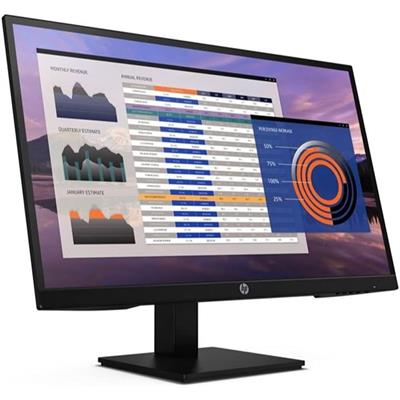 HP P27h G4 27-Inch IPS Display Monitor, (1920 x 1080) FHD, 5ms, 60Hz Refresh Rate, with DP HDMI VGA, Inbuilt Speaker, Low Blue Light Mode, Vesa Mount, Height Adjustable, Mercury-Free Display (Used)