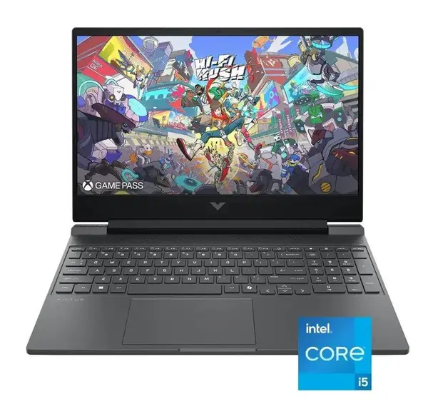 HP Victus 15-FA2013DX Gaming Laptop - 13th Gen Core i5-13420H, 8GB DDR4, 512GB SSD, NVIDIA RTX 3050 6GB Graphics, 15.6" FHD IPS 144Hz, Windows 11 Home, Mica Silver