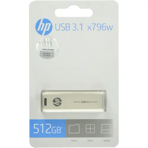 HP X796W 512GB USB 3.1 Flash Drive