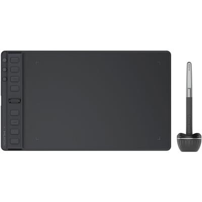 Huion Inspiroy 2 M H951P Medium Graphics Tablet, Digital Pen PW110, 8 Customizable Shortcut Keys, Easy-to-Use Scroller, Ideal for Drawing, Studying and Working from Home - Black