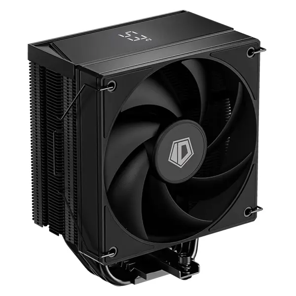 ID-Cooling FROZN A410 TD CPU Air Cooler - 4x Heatpipes, Direct Touch, FDB Fan, Temperature Display, Black
