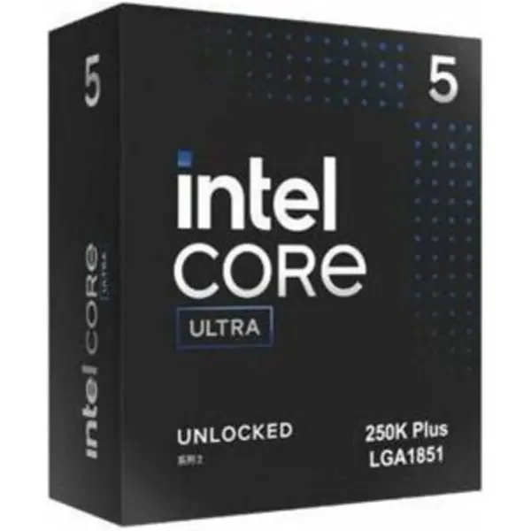 Intel Core Ultra 5 250K Plus Processor - 18 cores (6 P-cores + 12 E-cores) up to 5.3 GHz