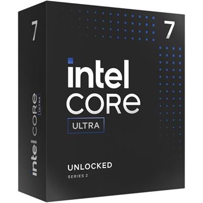 Intel Core Ultra 7 265K Desktop Processor - 20 cores (8 P-cores + 12 E-cores) up to 5.5 GHz (Tray)