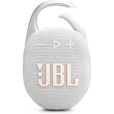 JBL Clip 5 Wireless Ultra-Portable Waterproof Speaker - White