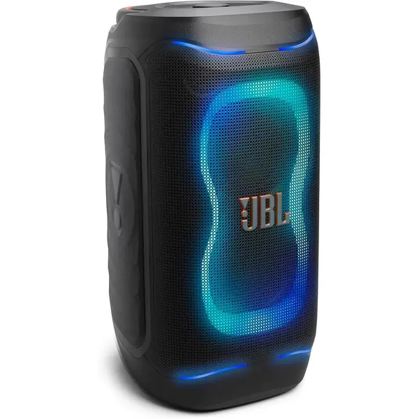 JBL PartyBox 130 Portable Party Speaker - Amp Up the Energy with JBL Legendary Sound, AI Sound Boost Makes Everything Hit Harder, Futuristic Lightshow (Black)