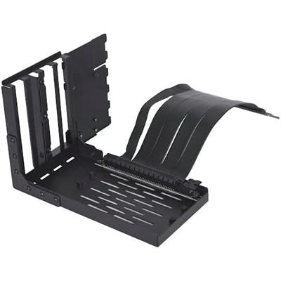 Lian Li Universal 4-Slots Vertical GPU Kit (with Gen 4 Riser) - Black