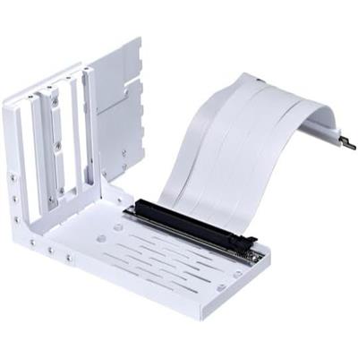 Lian Li Universal 4-Slots Vertical GPU Kit (with Gen 4 Riser) - White