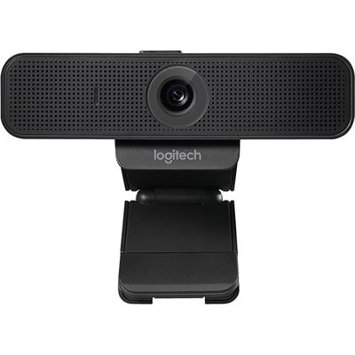 Logitech C925e Webcam, HD 1080p/30fps Video Calling, Light Correction, Autofocus, Clear Audio, Privacy Shade, Works with Skype Business, WebEx, Lync, Cisco, PC/Mac/Laptop/Macbook - Brown Box