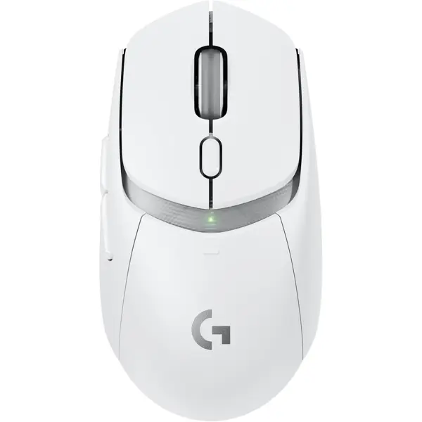 Logitech G309 Lightspeed Wireless Gaming Mouse, Lightweight, LIGHTFORCE Switches, Hero 25K Sensor, 300+ hr Battery, 6 Programmable Buttons, PC & Mac - White