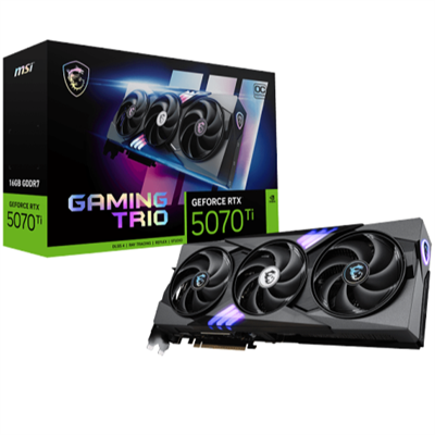 MSI GeForce RTX 5070 Ti 16GB Gaming Trio OC Graphics Card