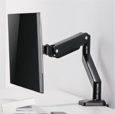 MXG BMA-12U Single Aluminum Spring-Assisted Monitor Arm with USB 3.0