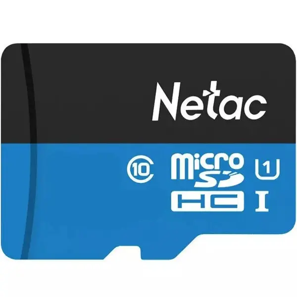 Netac P500 600x 16GB Micro SD Card, MicroSDHC Card UHS-I, 80MB/s(R), C10, U1, Full HD, Memory Card for Camera, Smartphone, Security System, Drone, Dash Cam, Gopro, Tablet