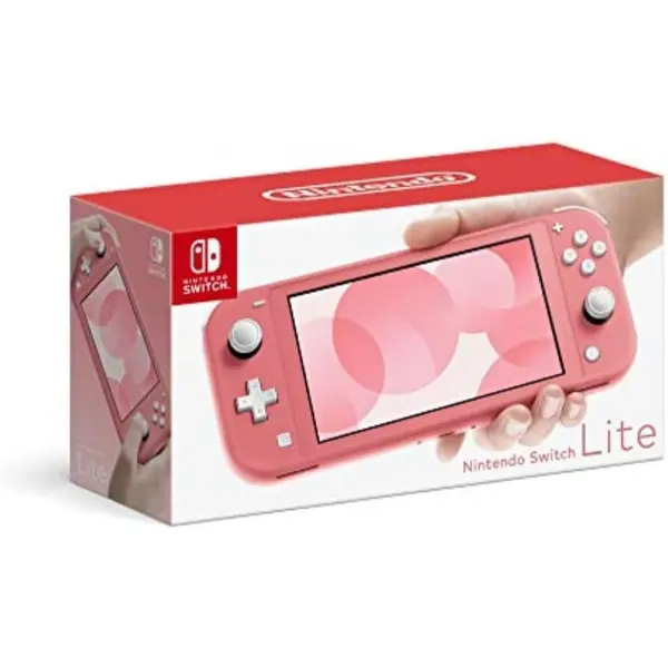 Nintendo Switch Lite Handheld Gaming Console - Coral