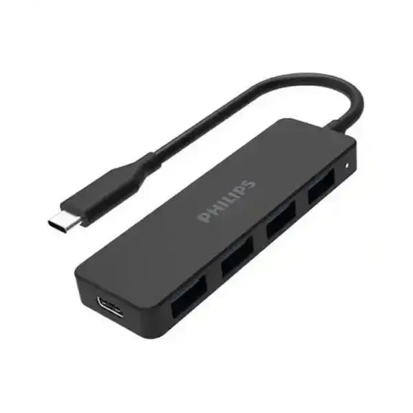 Philips USB-C Hub SWR1603G, 4x USB-A Ports up to 5Gbps