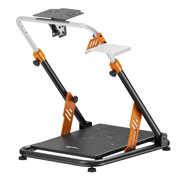 PXN A11 Steering Wheel Stand Foldable Racing Simulator Steering Wheel Stand for MOZA R3 R5 R9/Logitech G25/G27/G29/G923/GT500/T300GT/T300RS/T500RS/TGT/TSPC/Fanntec CSR CSE/PXN-V12 VD4 VD6 VD10