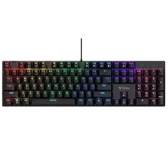 Rapoo GK500 Backlit Mechanical Gaming Keyboard, Black