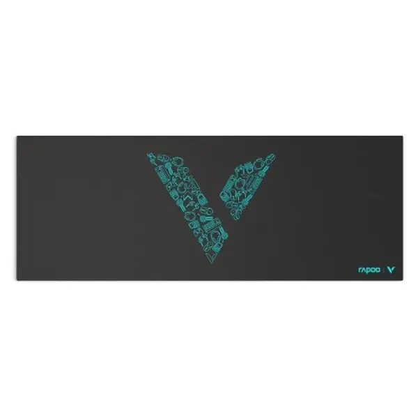 Rapoo V1L Large Gaming Mouse Pad – Anti-Skid Speed-Type Black