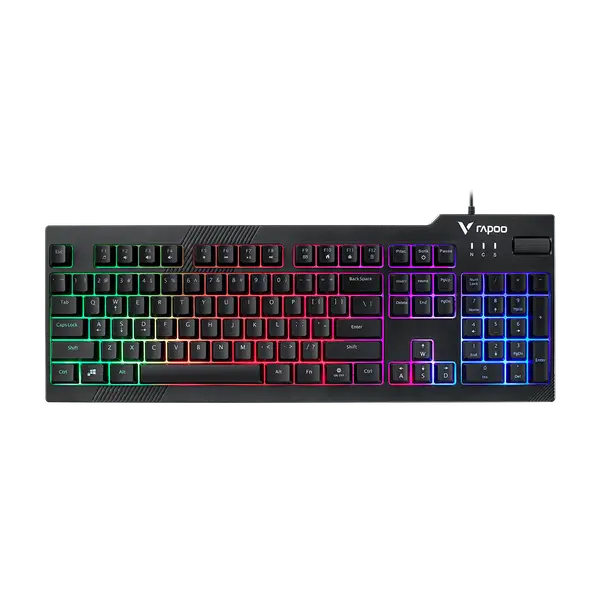 Rapoo V50S RGB Backlit Gaming Keyboard - Black