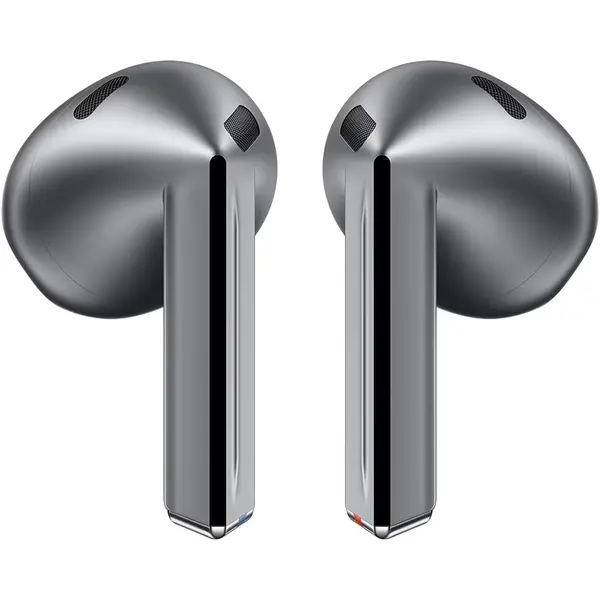 Samsung Galaxy Buds3 ANC Water Resistant, AI Real-Time Language Interpreter, True Wireless Bluetooth 5.4 Earbuds, Hi-Fi Sound, Noise Cancelling, Touch Control, International Model (Silver)