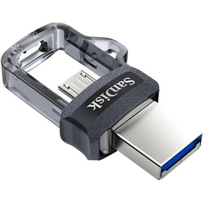 SanDisk 32GB Ultra Dual Drive m3.0 USB 3.0 and Micro USB Flash Drive, Up to 130MB/s Read Speed