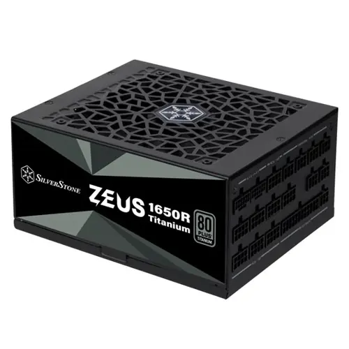 SilverStone Zeus 1650R Titanium 80 Plus Titanium 1650W ATX 3.1 & PCIe 5 Fully Modular ATX Power Supply
