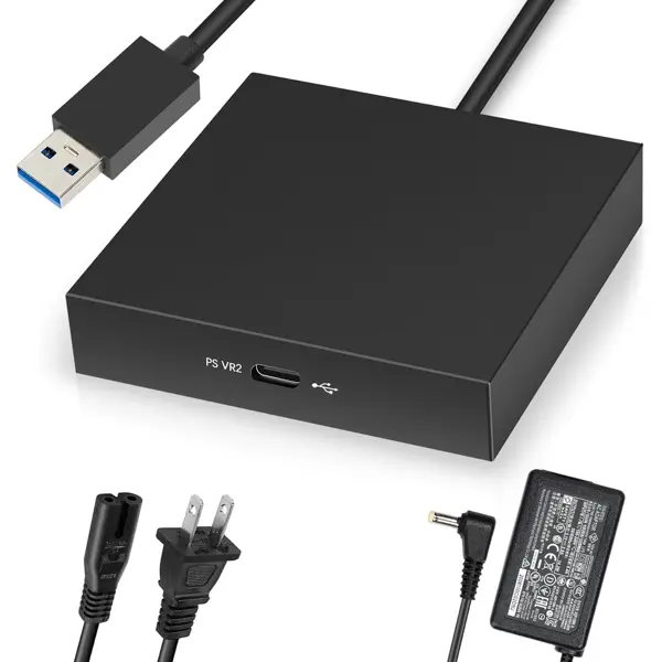 Sony PlayStation VR2 PC Adapter, Expand Your PS VR2 Game Library with Enhanced Compatibility