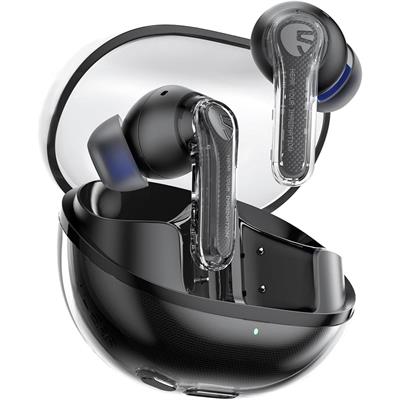 SoundPEATS Clear Wireless Earbuds - Black