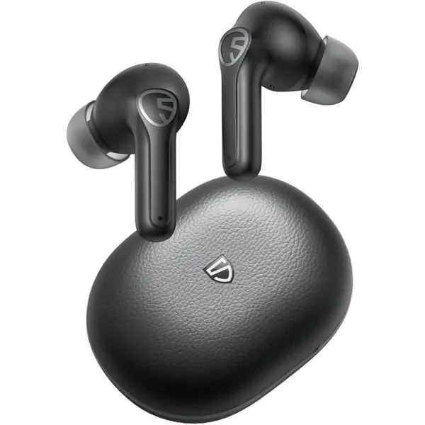 SoundPEATS T3 Pro Wireless Earbuds, 12mm Drivers Bass Stereo in Ear Headphones, Bluetooth 5.4, 28Hrs Playtime, Call Noise Cancellation, IPX4 Waterproof Earphones for Kids, Sleep, Ebooks, Podcasts