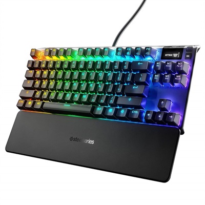SteelSeries Apex 7 TKL Compact Mechanical Gaming Keyboard - Cherry MX Red (Linear)