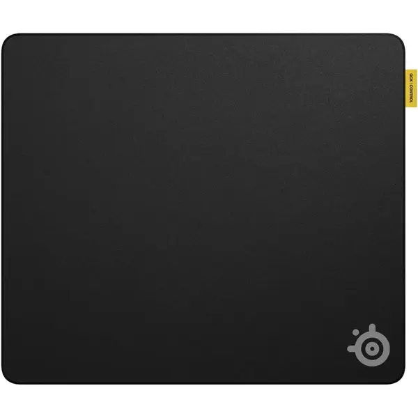 SteelSeries QcK L Performance Control Gaming Mousepad — Extra Density for a Smooth Glide, Low-Profile Edge Stitching, Non-Slip Neoprene Rubber Base, 16.54 x 19.29 inch, FPS, MOBAs, RTS, MMO