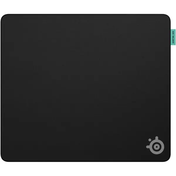 SteelSeries QcK L Performance Balance Gaming Mousepad — Extra Density for a Smooth Glide, Low-Profile Edge Stitching, Non-Slip Neoprene Rubber Base, 16.54 x 19.29 inch, FPS, MOBAs, RTS, MMO