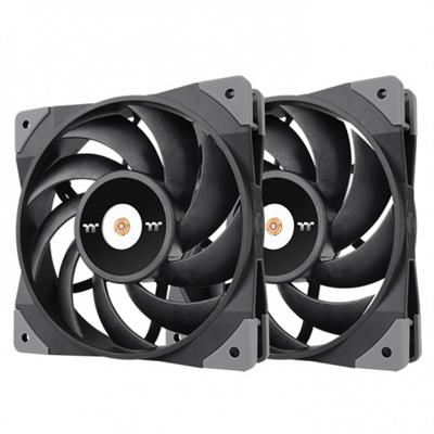 Thermaltake ToughFan 12 High Static Pressure 120mm Radiator Case Fan - 2 Fan Pack
