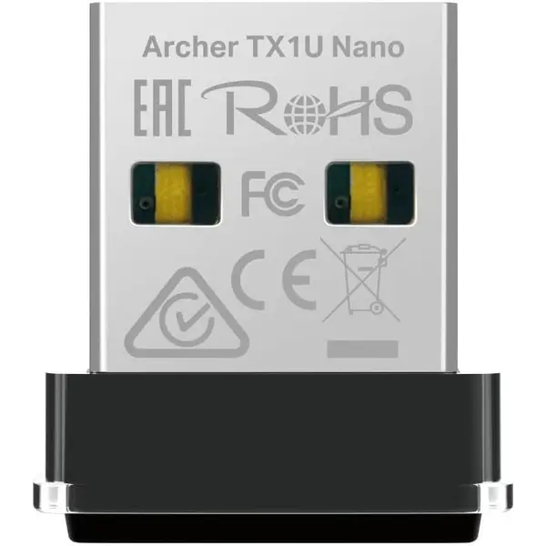 TP-Link Archer TX1U Nano AX300 Mbps, Nano Design, Plug and Play, Supports Linux and Windows(11/10/7), Wi-Fi 6 USB Adapter
