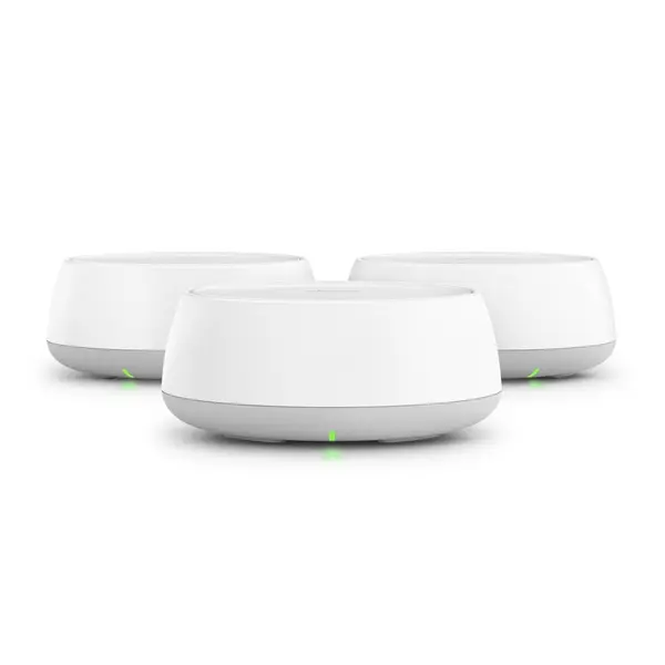 TP-Link Deco BE25 Dual-Band BE5000 WiFi 7 Mesh Wi-Fi System - 4-Stream 5 Gbps, 240 MHz, Covers up to 6,600 Sq.Ft, 2X 2.5G Ports Wired Backhaul, VPN, MLO, AI-Roaming, HomeShield, 3-Pack